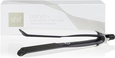 ghd Platinum+ Straightener & Professional Styler in White - Stronger Hair, More Shine, 2x More Color Protection - For All Hair Types on Sale